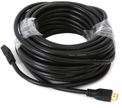 OMEGA HDMI KABELIS CABLE 1.4 4K 15M Juodas BULK [43061]
