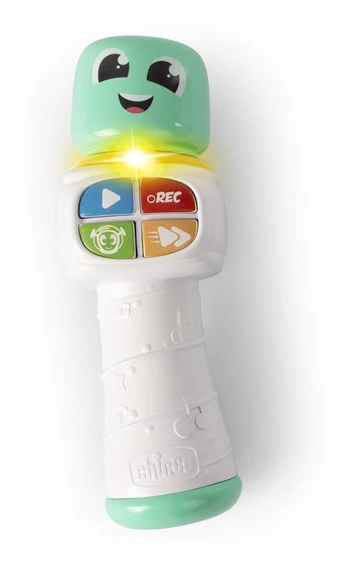 Interaktyvus mikrofonas su apšvietimu MIKE MICROPHONE Chicco