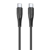 USB kabelis Awei CL-182C USB-C to USB-C 1.0m juodas kaina