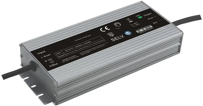 200W LED Maitinimo šaltinis GLSV 12V IP67