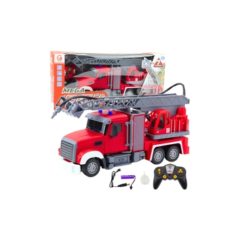 Fire Truck With Boom Water Pouring Function 1:24