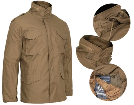Karinė striukė, Brandit, M65 Standard 2in1, Camel