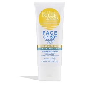 FACE SPF50+ moisturizing facial lotion with color 75 ml