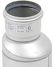 Blücher exec.overg.110-160mm - m.O-ring. syrefast RF