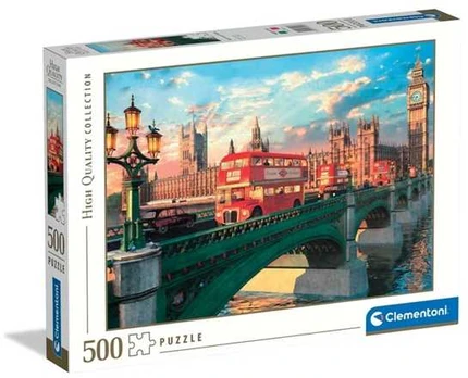 Clementoni CLE puzzle 500 HQ Westminster Bridge 35569