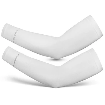 Rockbros XT9002W cycling sleeves - baltas (2 pcs.)