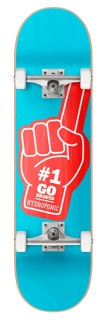 Riedlentė Hydroponic Hand, Cyan Color