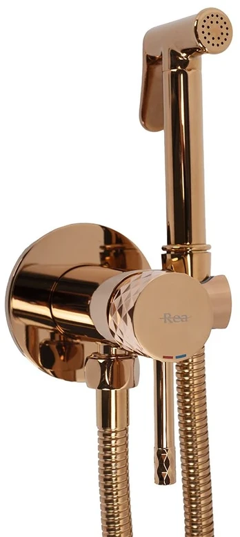 Bidė dušelis REA Lungo Loop Diamond, Copper