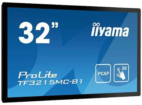 Monitorius Touch 31,5/80,0cm iiyama ProLite TF3215MC *juodas* 16:9 - open frame