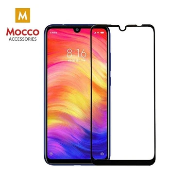 Mocco Full Face / Full Glue grūdintas stiklas, visiškai padengtas rėmeliu Apple iPhone 11 Pro Max Juodas