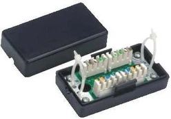 Ostatní Connection BOX UTP Cat 5e. 2 x notch. Box