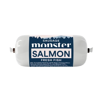 Monster lašišos dešra Dog Sausage Salmon