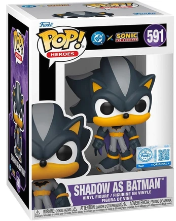 Funko POP! Sonic the Hedgehog Shadow as Batman