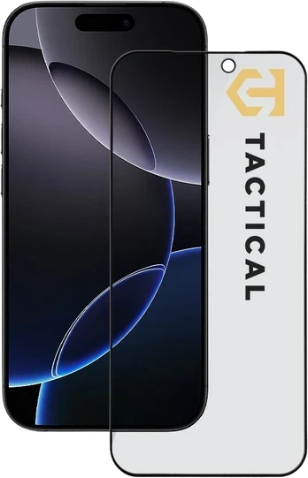 Tactical Glass Shield Privacy Stealth 5D for Apple iPhone 18 Pro Max Juodas