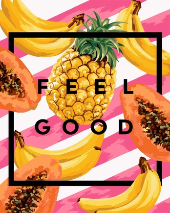 Tapybos pagal skaičius rinkinys: T005 Feel good 40*50