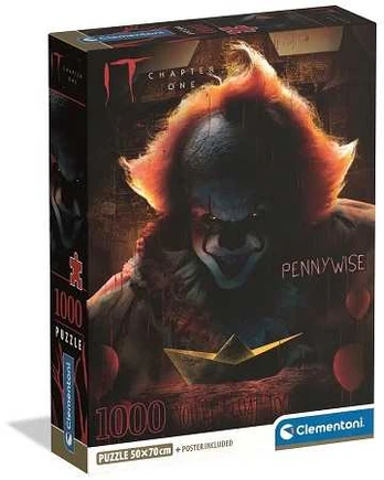 Dėlionė Clementoni CLE puzzle 1000 Compact HorrorCollection IT 37097