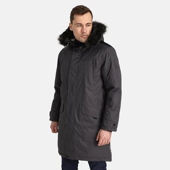 Huppa Vyriškas paltas DAWSON, dark gray