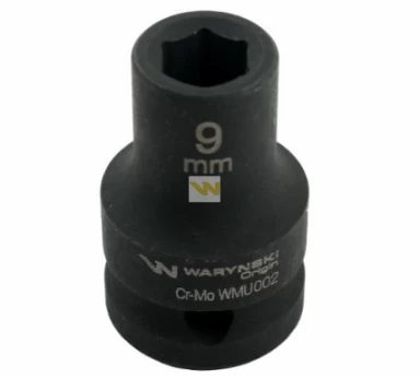 Galvutė 1/2 9mm smūginė CrMo.DIN 3129