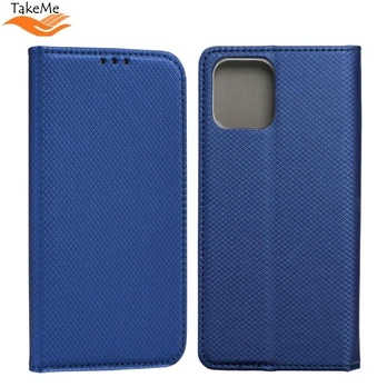 TakeMe Smart Magnetic Fix Book Case without clip Xiaomi Mi 10T Lite 5G / Note 9 Pro 5G Dark blue