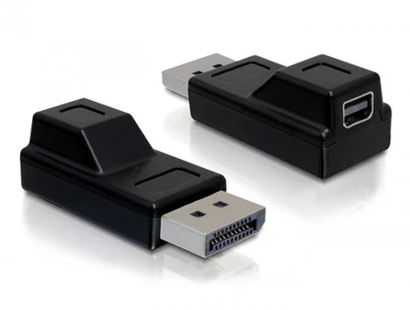 Adapteris AV Delock DisplayPort – DisplayPort Mini juodas (65237)