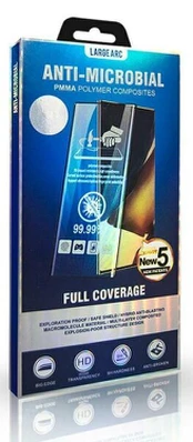 RoGer Anti-Microbial Polymer Glass 9H Full Screen Protector Curved
