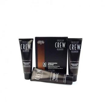 American Crew Precision Blend Natural Gray Coverage Medium Ash 5-6 3 x 40 ml