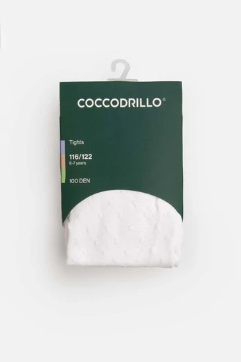 Coccodrillo pėdkelnės, baltos, dydis