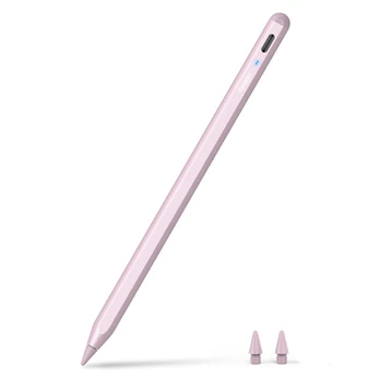 Metapen A8 V4 Active Stylus for iPad USB-C - Rožinė