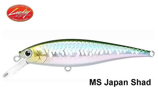 Vobleris Lucky Craft Pointer SP Suspending Jerkbait MS Japan Shad 10 cm