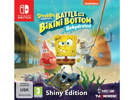 Spongebob Squarepants Battle For Bikini Bottom Rehydrated Nintendo Switch