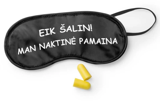 Miego kaukė "Naktinė pamaina"