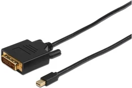 MicroConnect DisplayPort Mini – DVI-D kabelis 2m juodas (MDPDVI2B) kaina