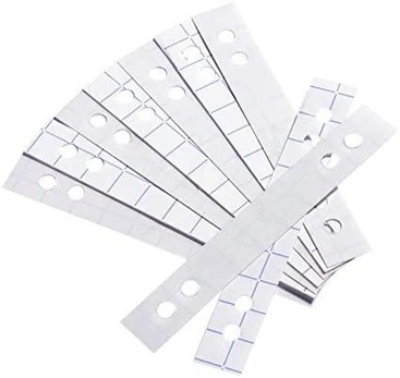 DURABLE Lochverstärkerstreifen transparent 50er Beutel