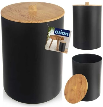 Šiūkšliadėžė 7L, juoda