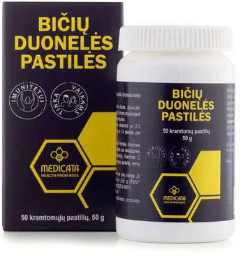 BIČIŲ DUONELĖ, kramtomosios pastilės