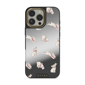 Late Again - iPhone 16 Pro Max Case, Elite Mirror (MagSafe) / Gold
