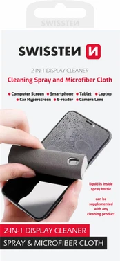 Swissten 2in1 Display Cleaner kaina
