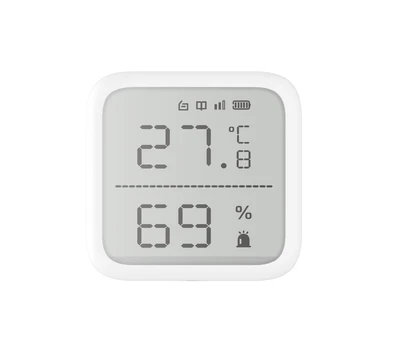 Hikvision temperatūros ir drėgmės matuoklis DS-PDTPH-E-WE AX PRO