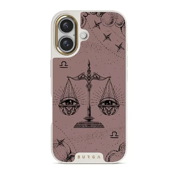 Libra - iPhone 16 Case, Elite Light (MagSafe) / Gold / Pink