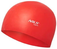 Plaukimo kepuraitė Nils Aqua NQC Solid PK01, raudona kaina