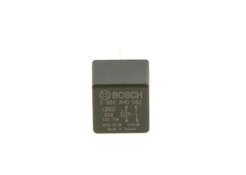 Relė, pagrindinė srovė BOSCH 0986AH0082