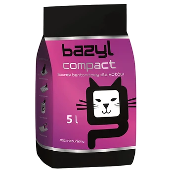 Bazyl Compact bentonitinis kraikas katėms, 5 l
