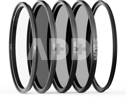 Urth 52mm Magnetic Landscape Filter Kit Plus+ (UV, CPL, SGND8, ND64, ND1000)