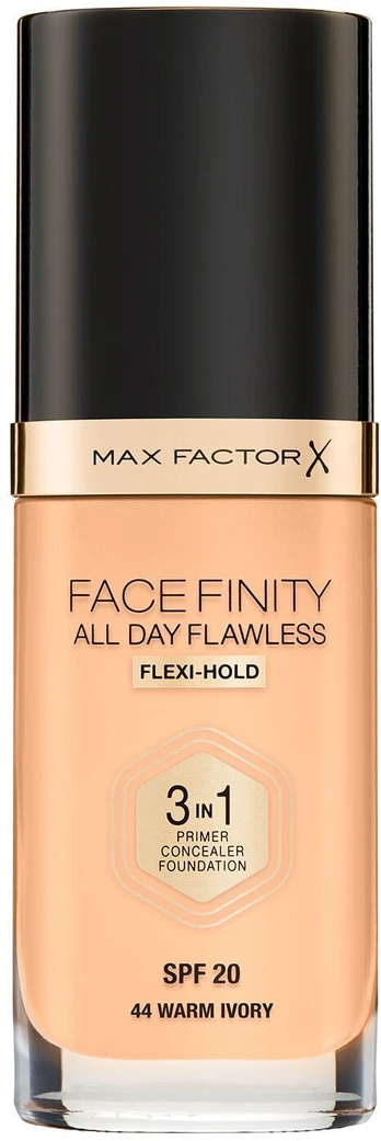 Skystas makiažo pagrindas Max Factor, warm ivory sp., 44, 30 ml