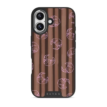 Girl Dinner - iPhone 17 Case, Elite Dark (MagSafe) / Silver