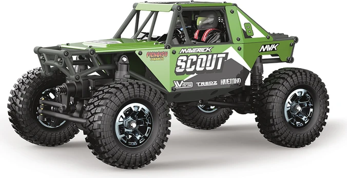 Maverick - Scout-24 1/24th Rock Crawler - Green (151302)