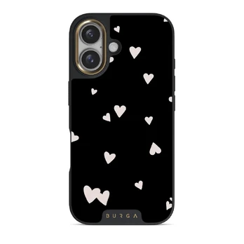 Love Notes - iPhone 16 Case, Elite Dark (MagSafe) / Gold