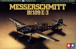 Konstruktorius Tamiya - Messerschmitt Bf109 E-3, 1/72, 60750