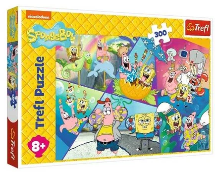 Trefl Dėlionė 300 SpongeBob w Bikini Dolnym 23038