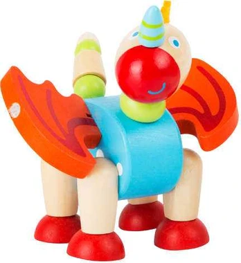 Small Foot Drewniana figurka Smok Merlin 8 cm